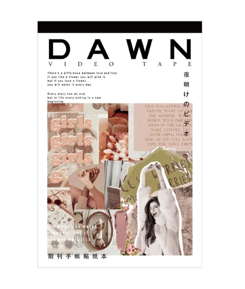 Dawn - Aesthetic sticker books
