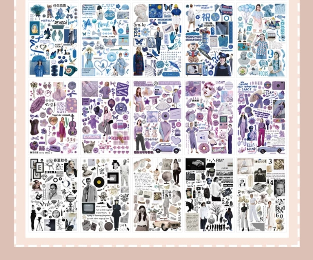 Dawn - Aesthetic sticker books