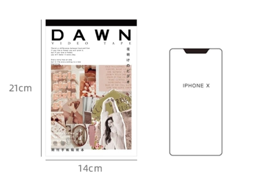 Dawn - Aesthetic sticker books