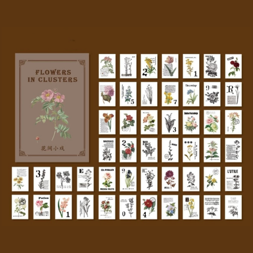 Flowers in clusters - Little book of pretty things