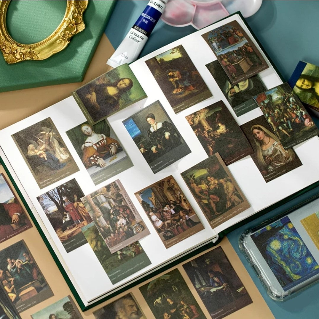 Impressionism - Retro Art style inspired stickers