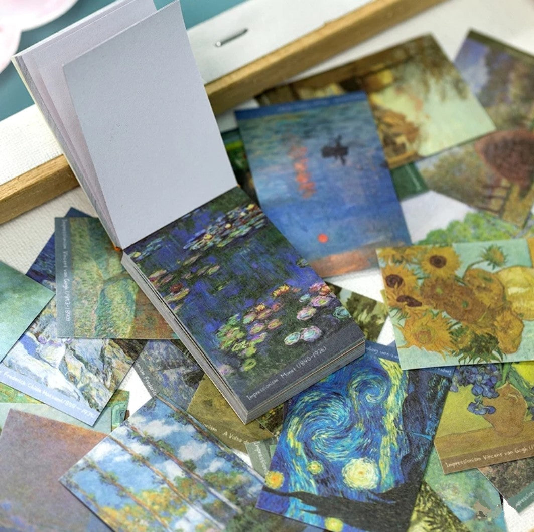 Impressionism - Retro Art style inspired stickers
