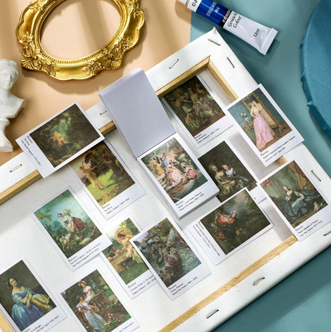 Impressionism - Retro Art style inspired stickers
