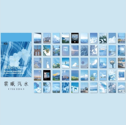 Enchanting sea - Aesthetic dreamy pastel stickers
