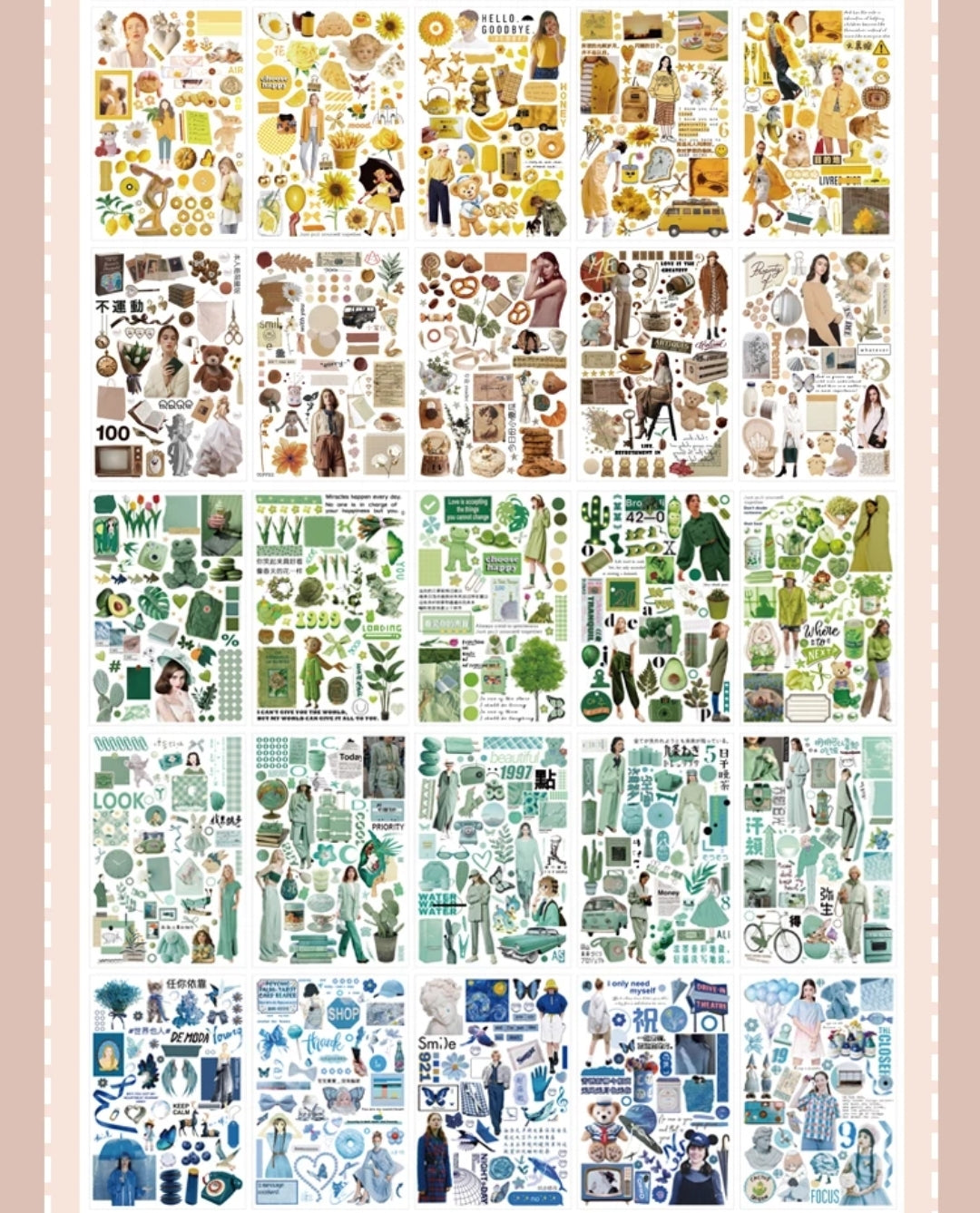 Dawn - Aesthetic sticker books