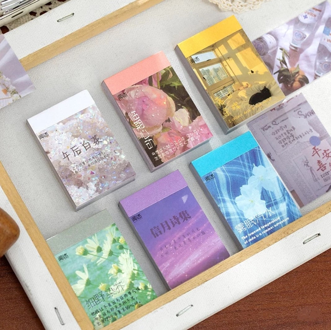 Setting sun - Aesthetic dreamy pastel stickers